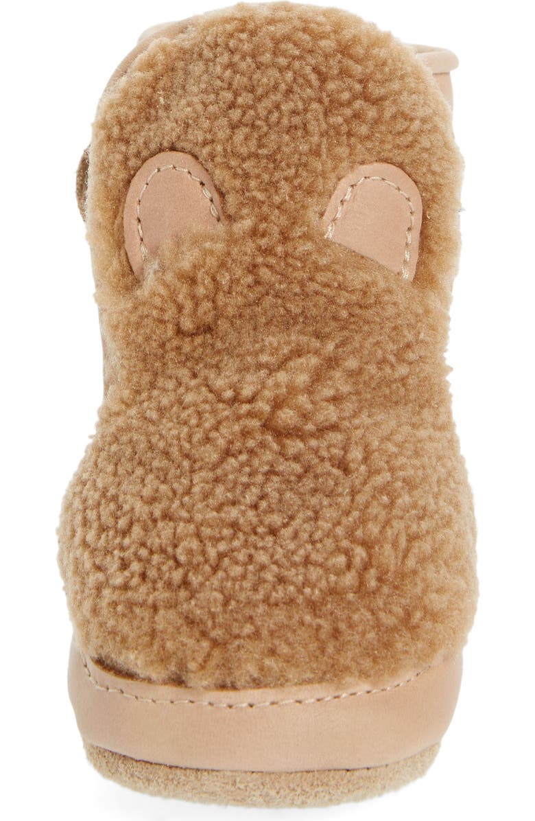 DONSJE Kids' Richy Teddy Bear Faux Fur Slip-On Shoe, Alternate, color,