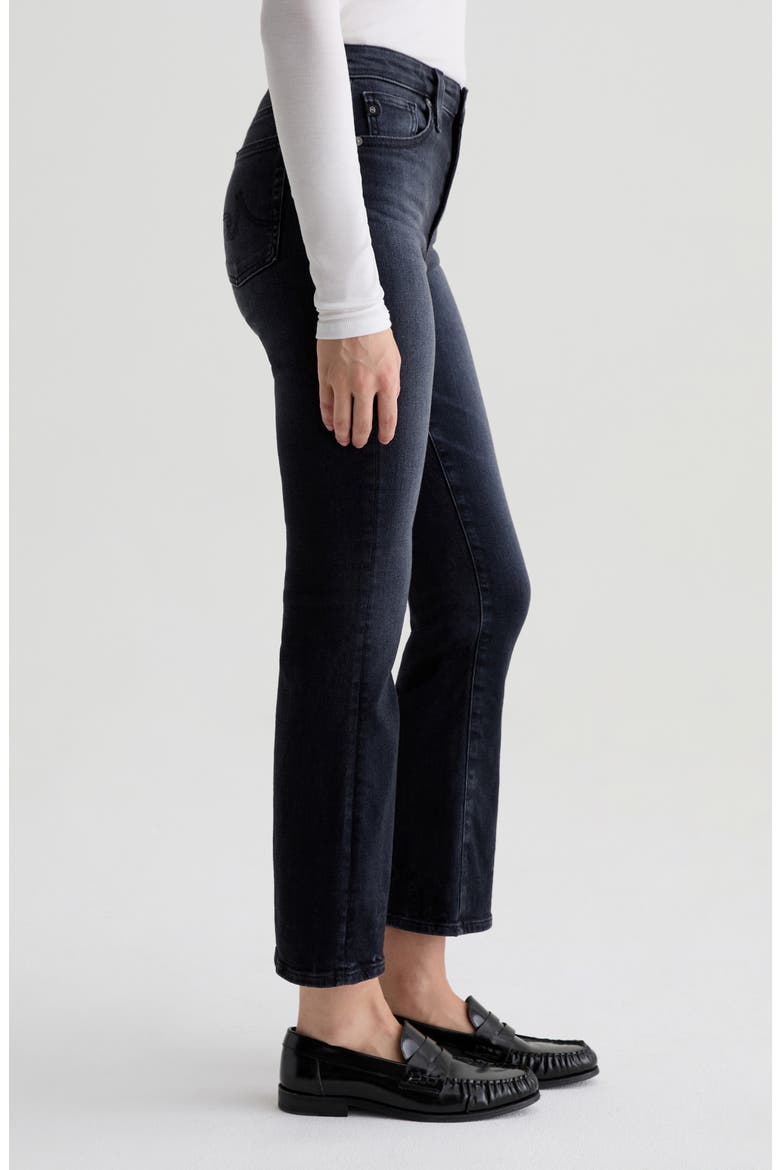 Farrah Mid Rise Crop Bootcut Jeans, Alternate, color, GLITCH