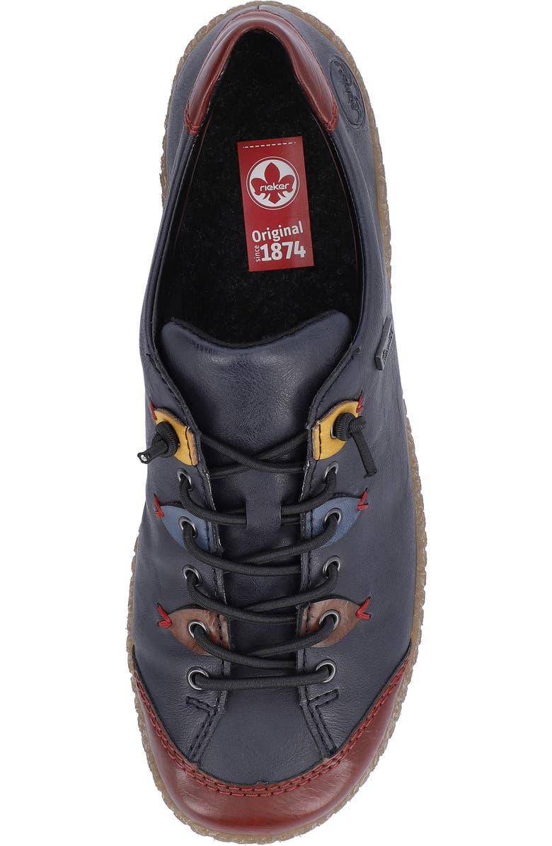 Rieker Liv 61 Sneaker, Alternate, color, Wine/Ozean/Brandy/Royal/Honig