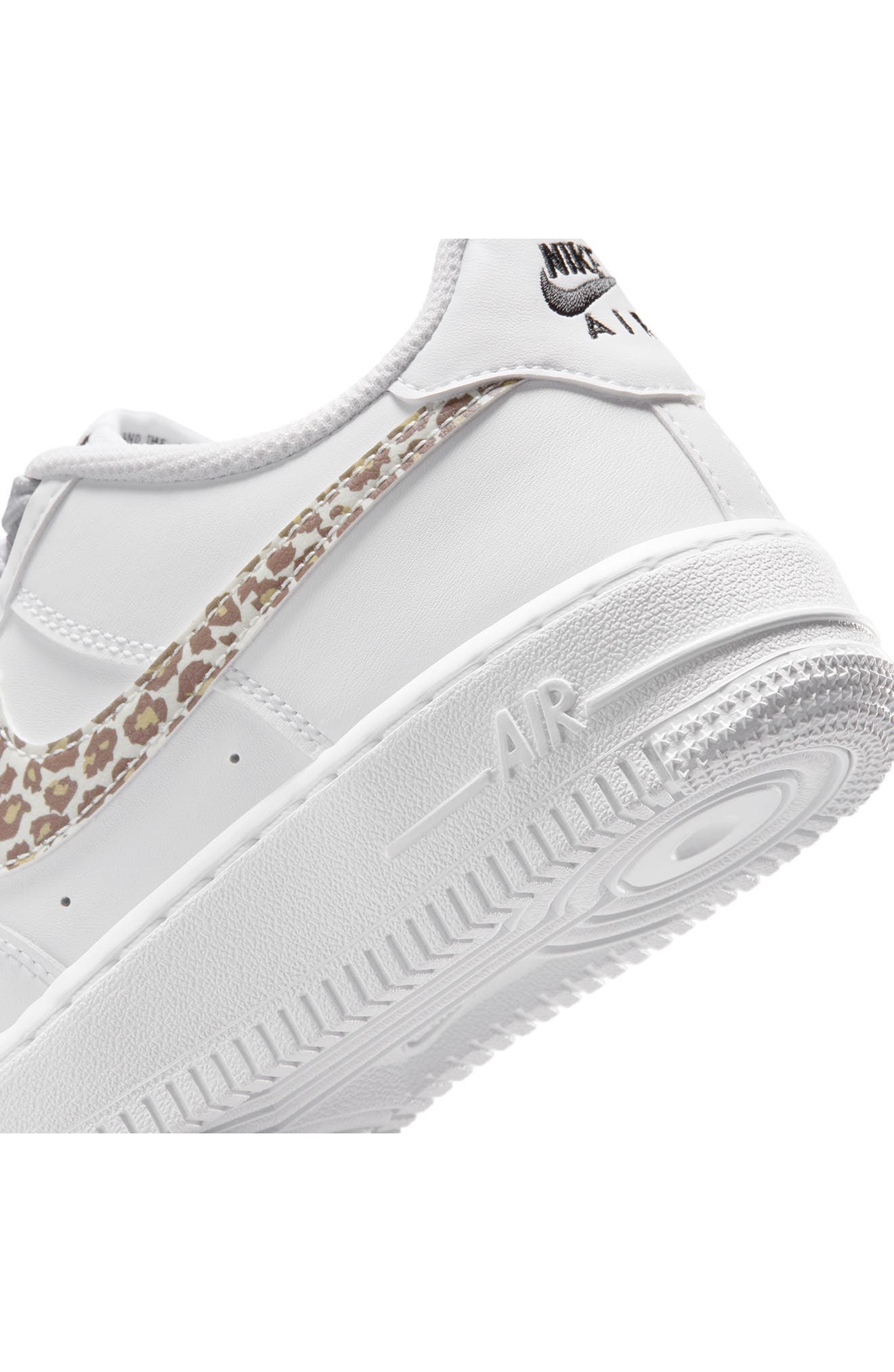 Nike Kids' Air Force 1 Low Basketball Sneaker, Alternate, color, White/ Black