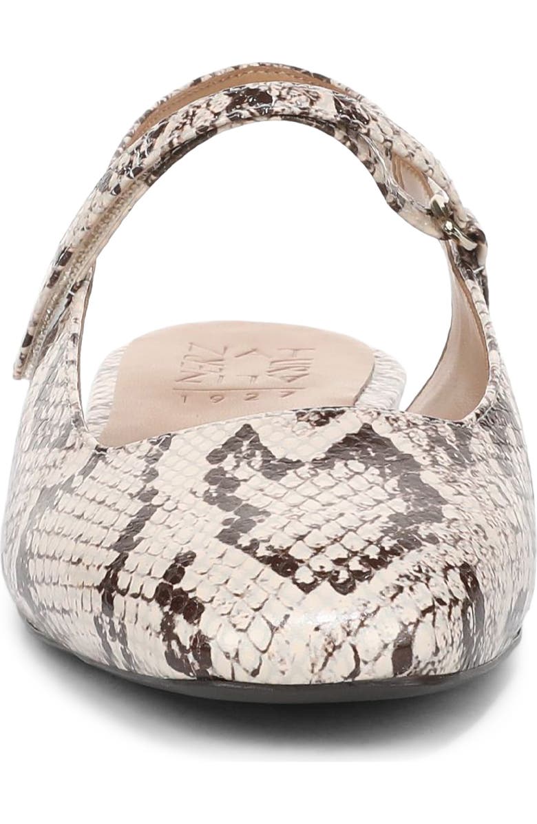 Naturalizer Connie Slingback Mary Jane Flat, Alternate, color, Beige Multi