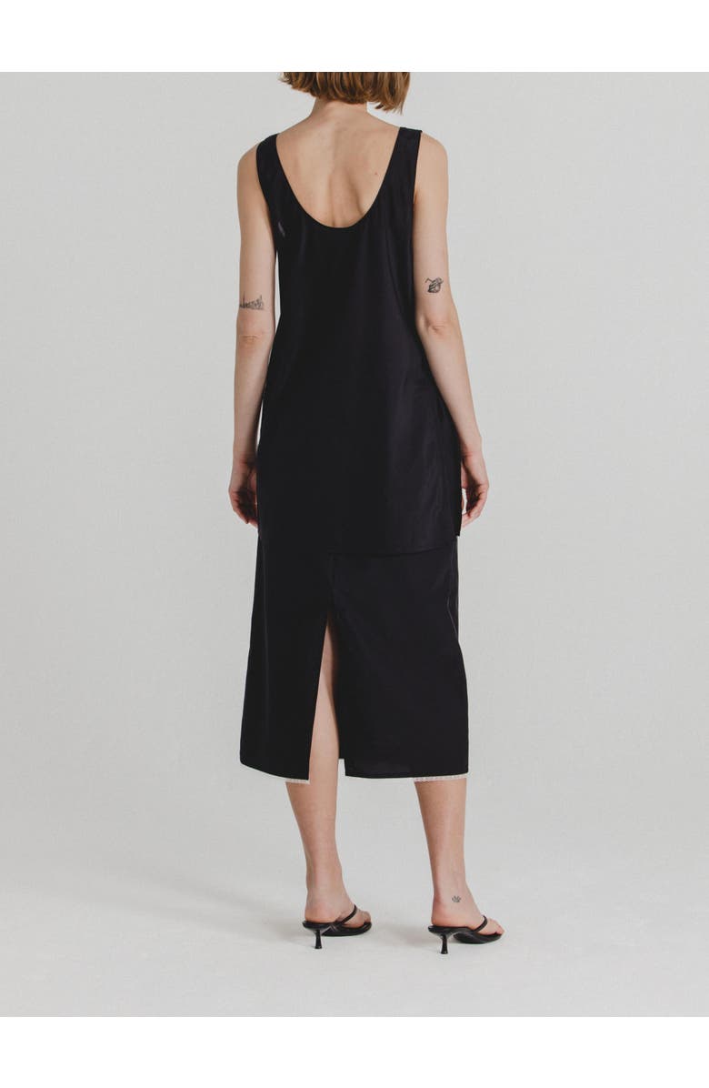 Alas Silk Cotton TankTop, Alternate, color, Black