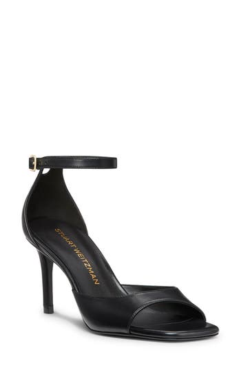 Stuart Weitzman Nudistia 75mm Sandals In Black