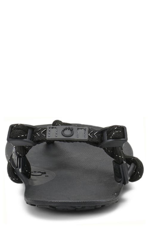 Xero Shoes Genesis Rope Style Barefoot Sandal In Black
