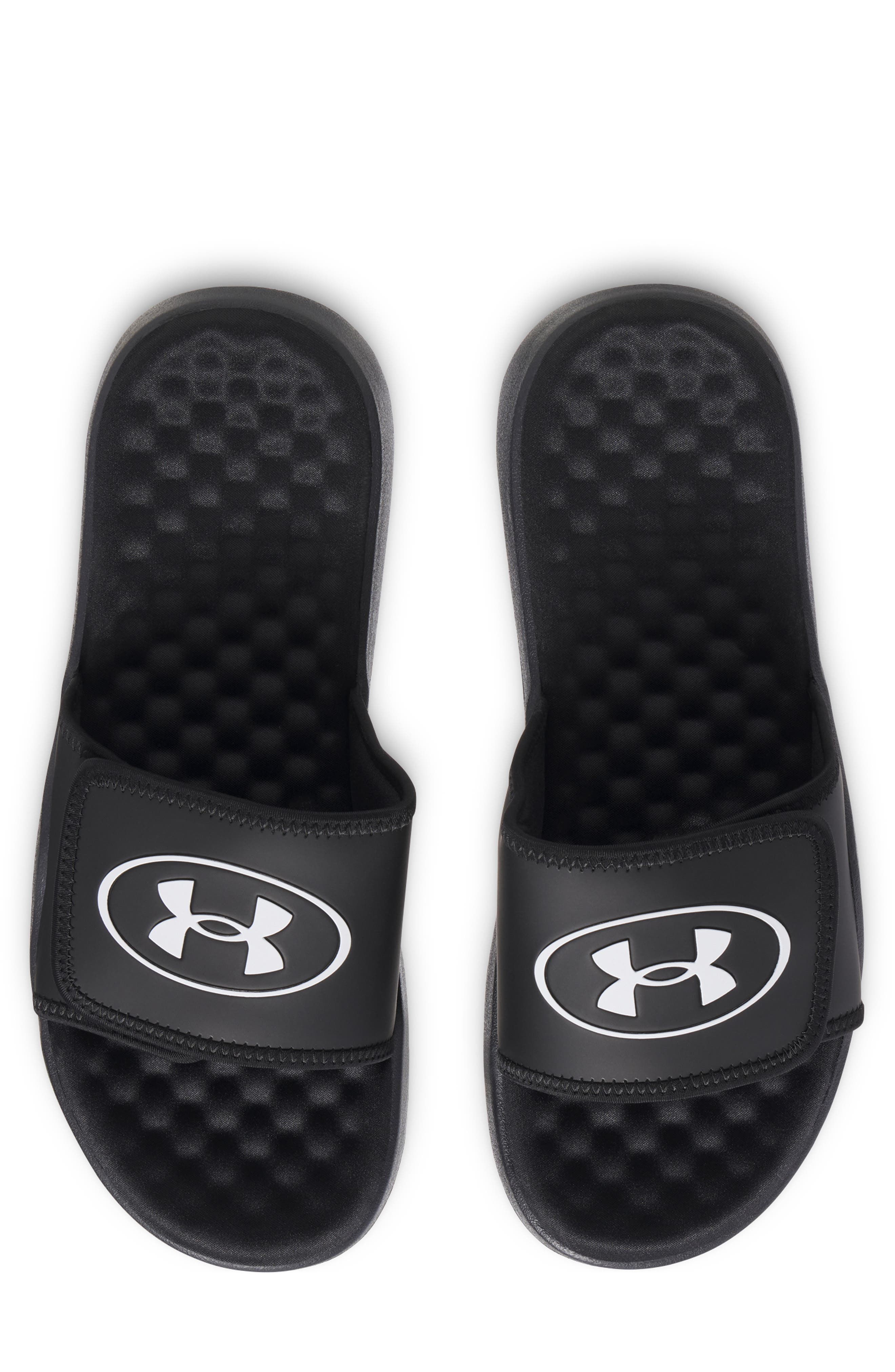 Under Armour Ignite Pro 8 Slide Sandal, Alternate, color, Black