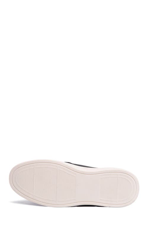 Marc Joseph New York Main Street Hands Free Technology Leather Sneaker In Black