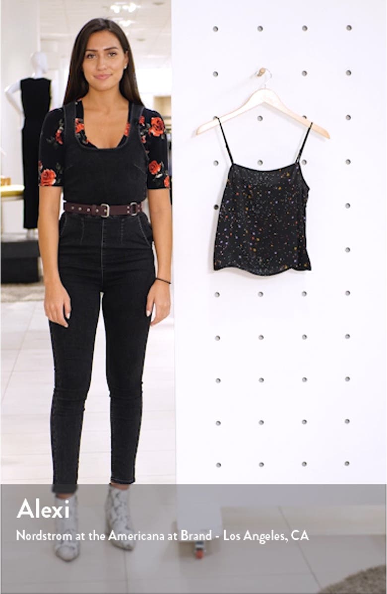 x Claudia Sulewski Straight Neck Camisole Top, sales video thumbnail