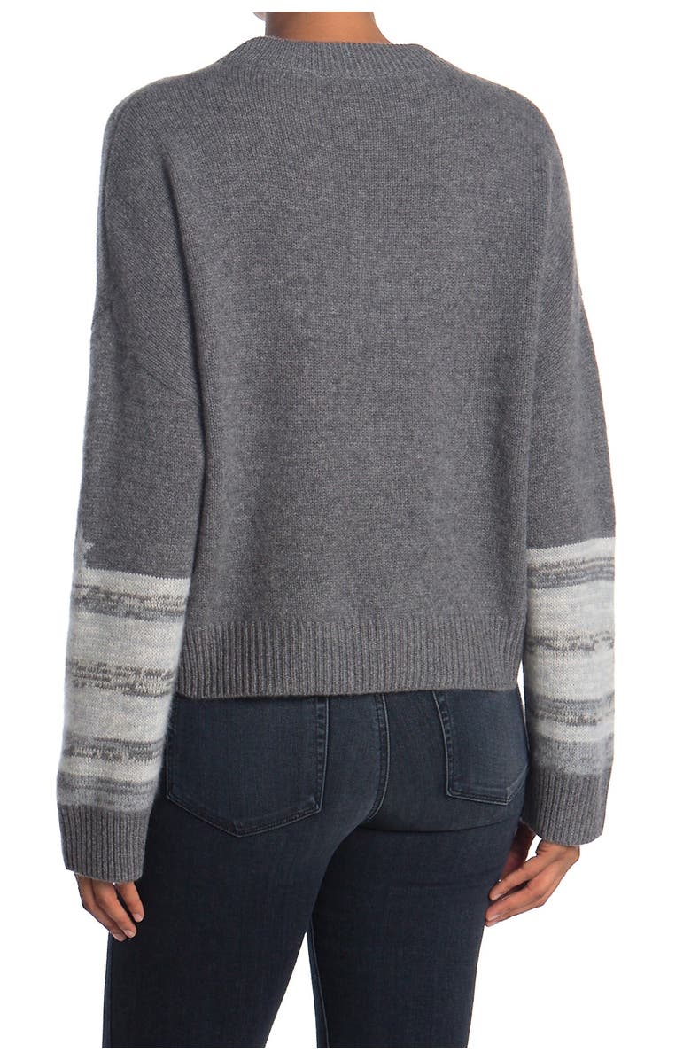 360 CASHMERE Anastasia Star Cashmere Sweater, Alternate, color,