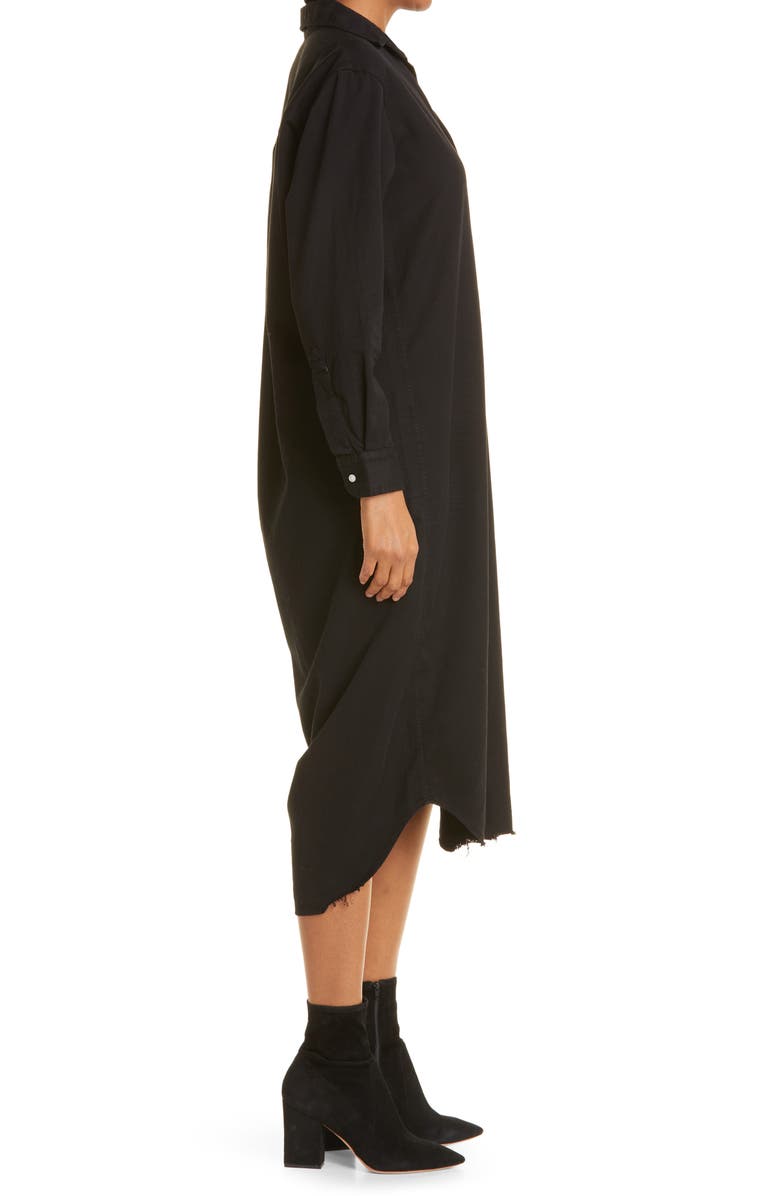 Frank & Eileen Rory Long Sleeve Denim Maxi Shirtdress, Alternate, color, 