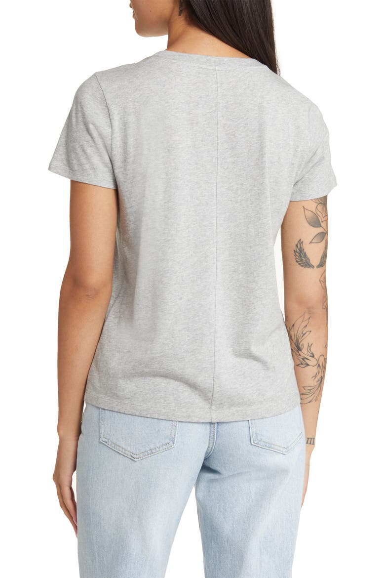 Crewneck T-Shirt, Alternate, color, GREY HEATHER