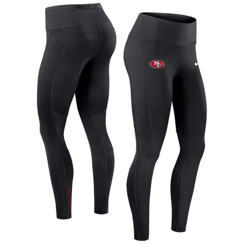 Women's Nike Black San Francisco 49ers Primetime Epic Fast Dri-FIT Leggings