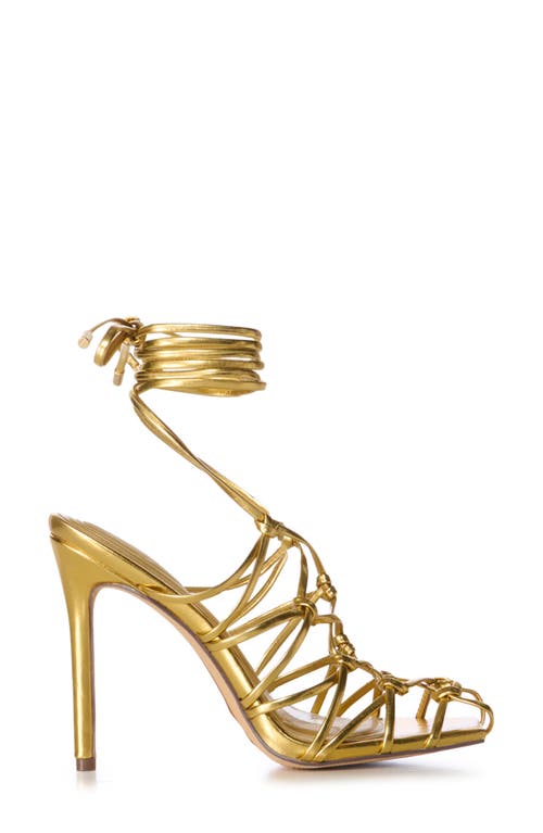 AZALEA WANG AZALEA WANG AMENRA ANKLE WRAP SANDAL