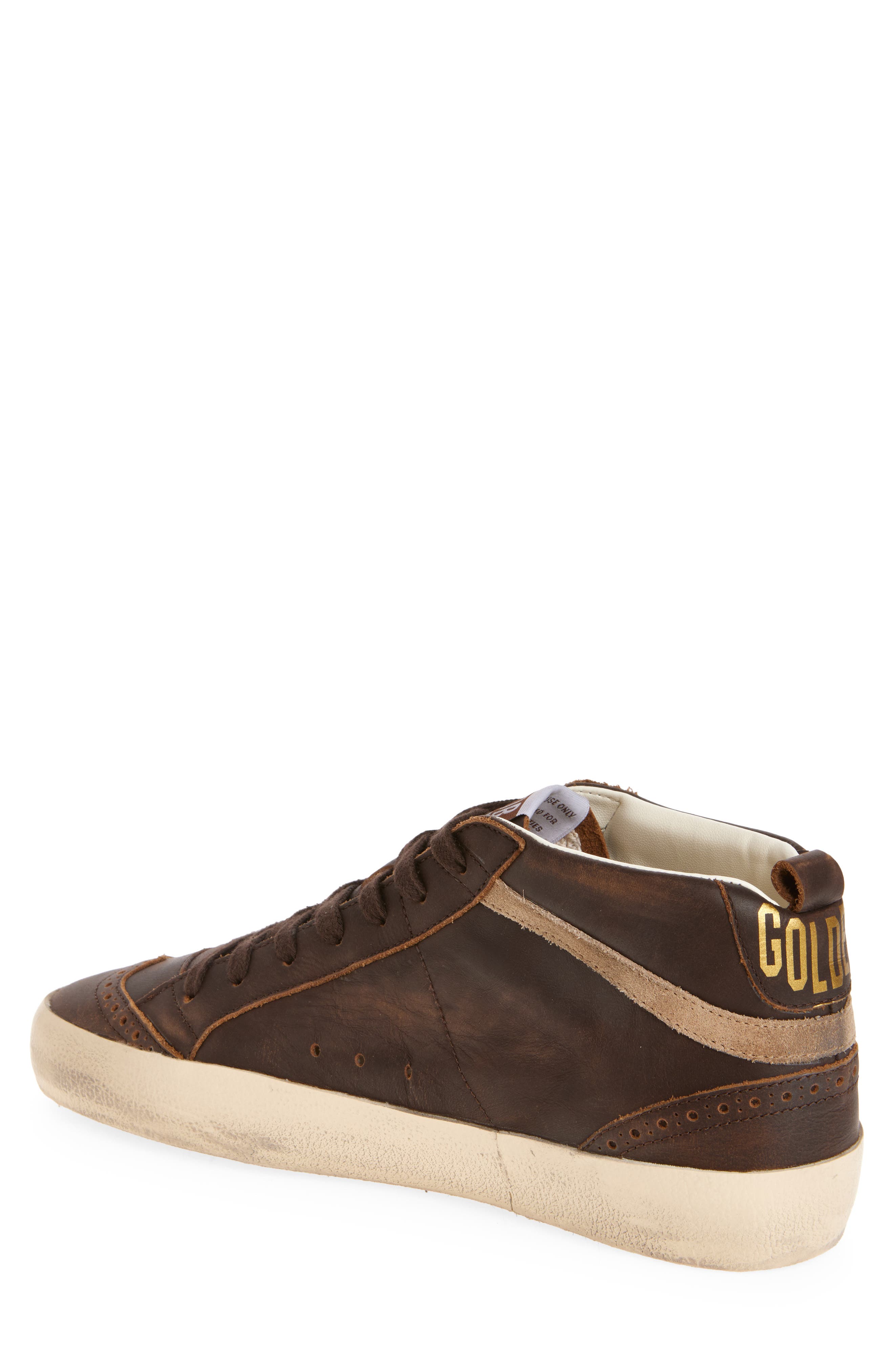 Mid Star Sneaker (Nordstrom Exclusive), Alternate, color, BROWN/ LIGHT BROWN