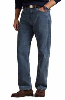 Straight Leg Corduroy Five Pocket Pants