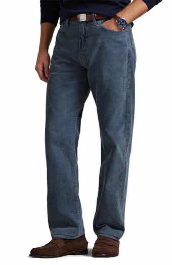 Straight Leg Corduroy Five Pocket Pants