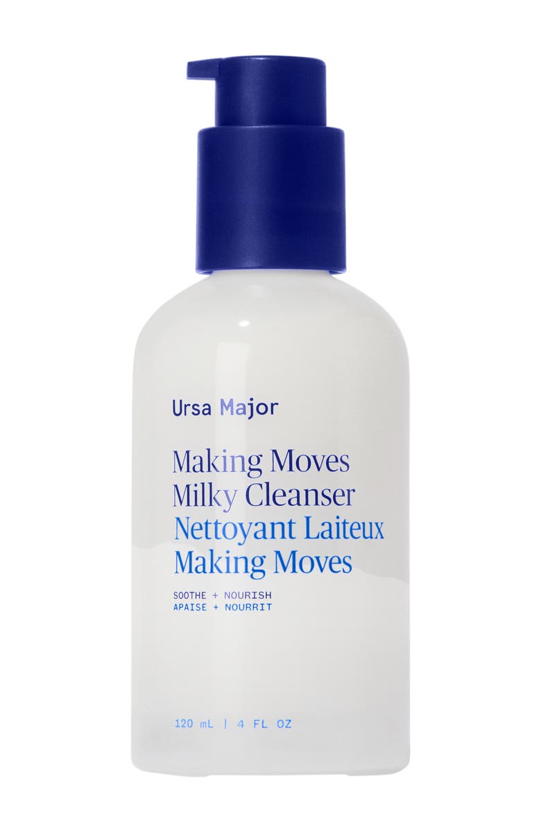 Ursa Major Making Moves Milky Cleanser, Main, color, Blue