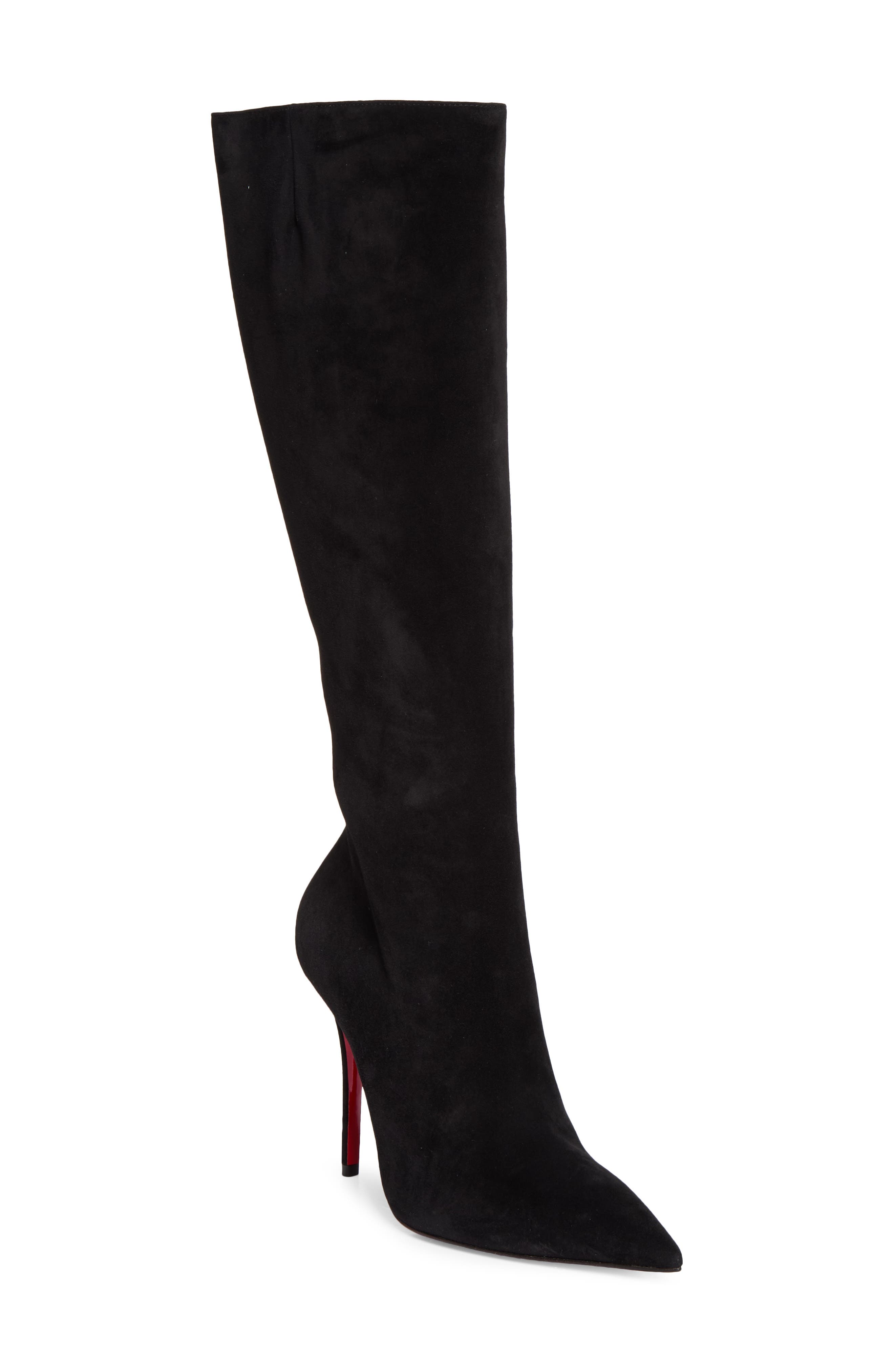 Miss Z Knee High Boot, Main, color, BK01 BLACK
