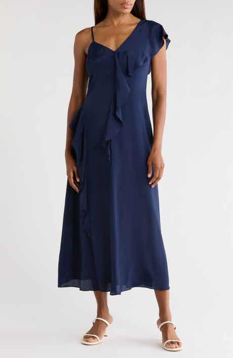 Irie Cap Sleeve Ruffle Maxi Dress