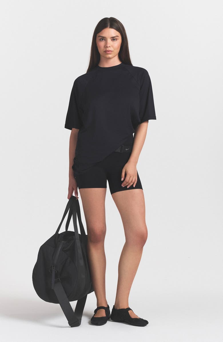 NikeSKIMS Airy Oversize T-Shirt, Alternate, color, Nskm Obsidian