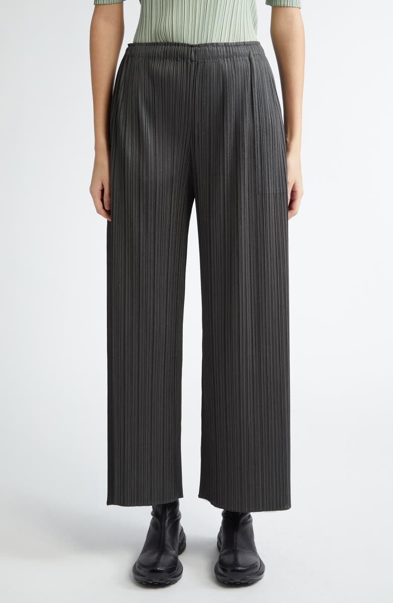 Pleats Please Issey Miyake Monthly Colors June Pleated Pants, Main, color, 