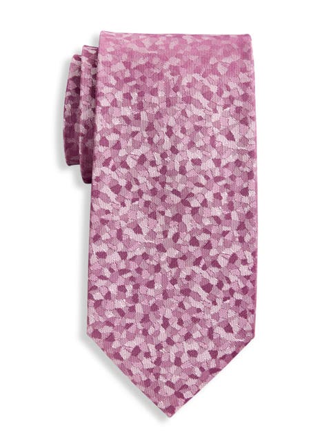 Big & Tall Abstract Patterned Tie