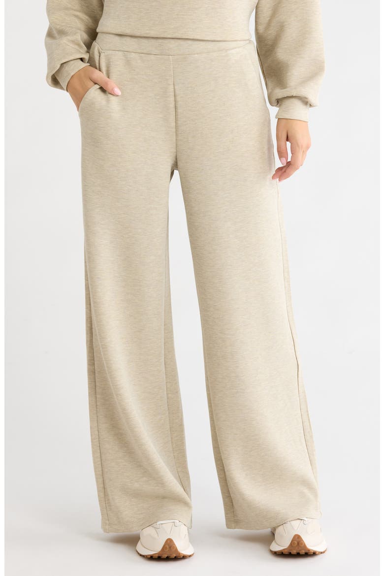 Dreamweave Wide Leg Pants, Main, color, HTR SILVER SAGE