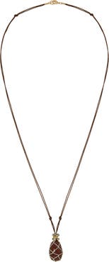 ROXANNE ASSOULIN The Net Stone Pendant Necklace
