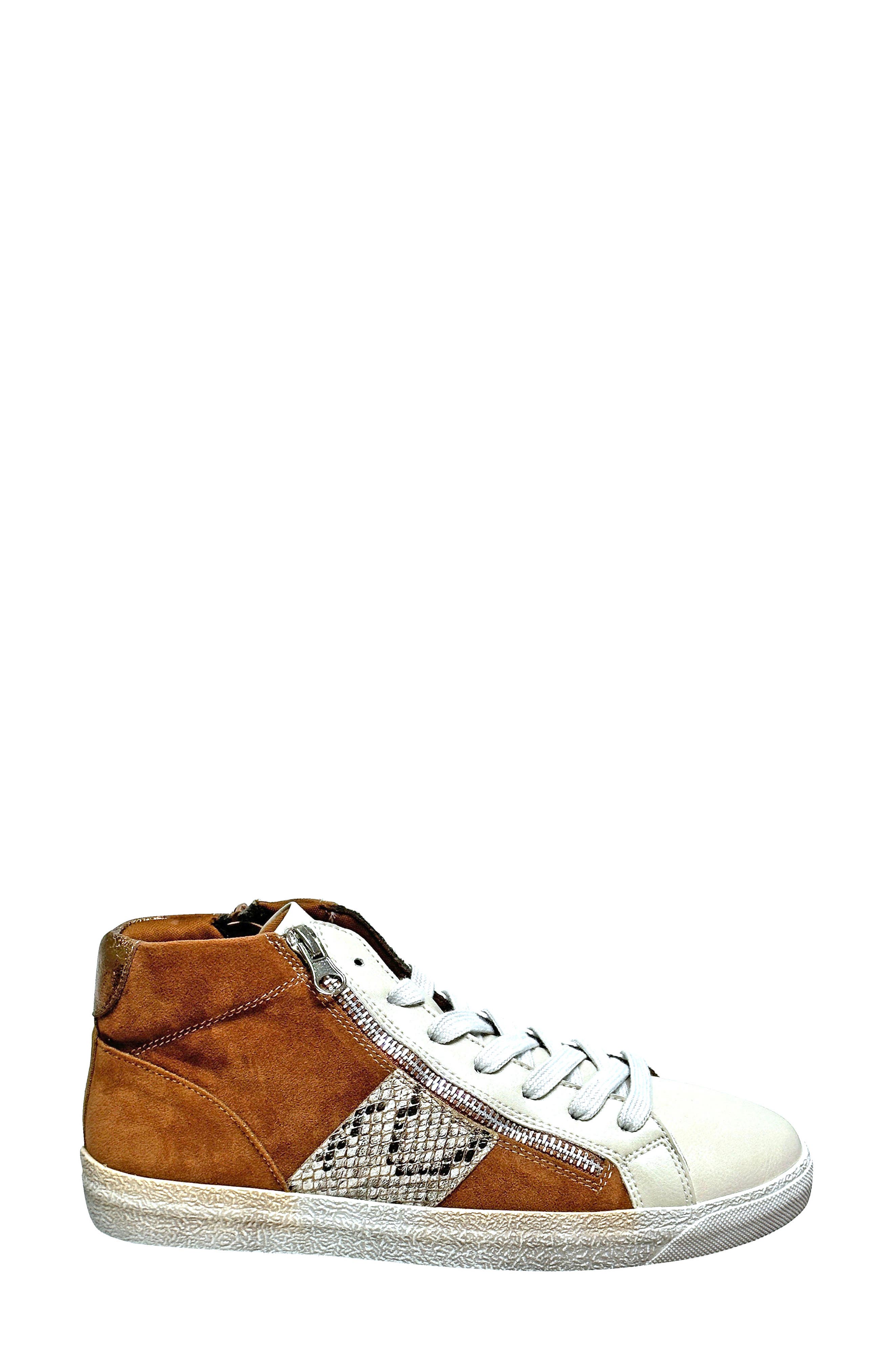 NINETY UNION Bliss High Top Sneaker, Alternate, color, Beige Multi