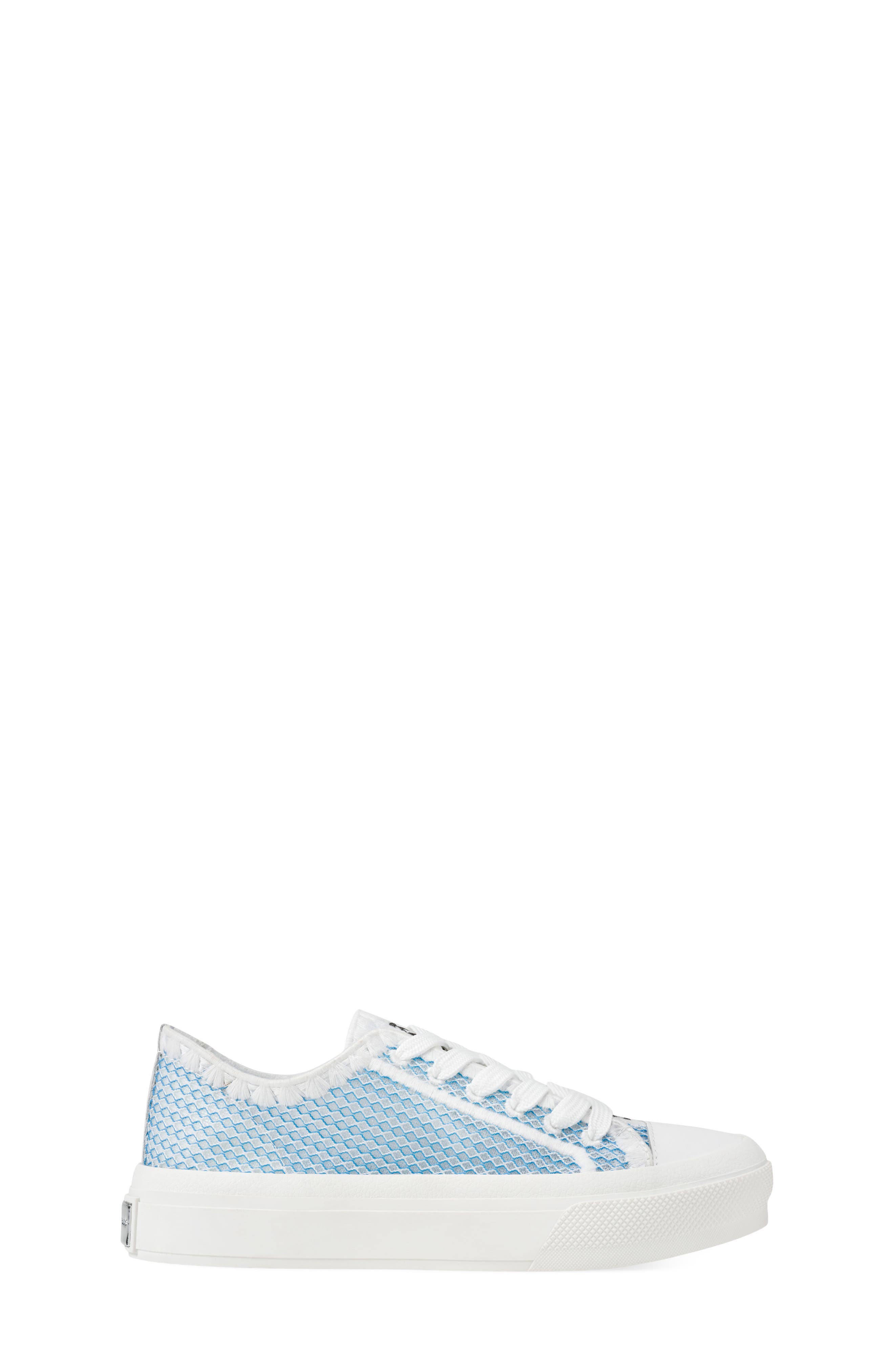 KARL LAGERFELD PARIS Giddeon Low Top Sneaker, Alternate, color, Baltic Blue/ White