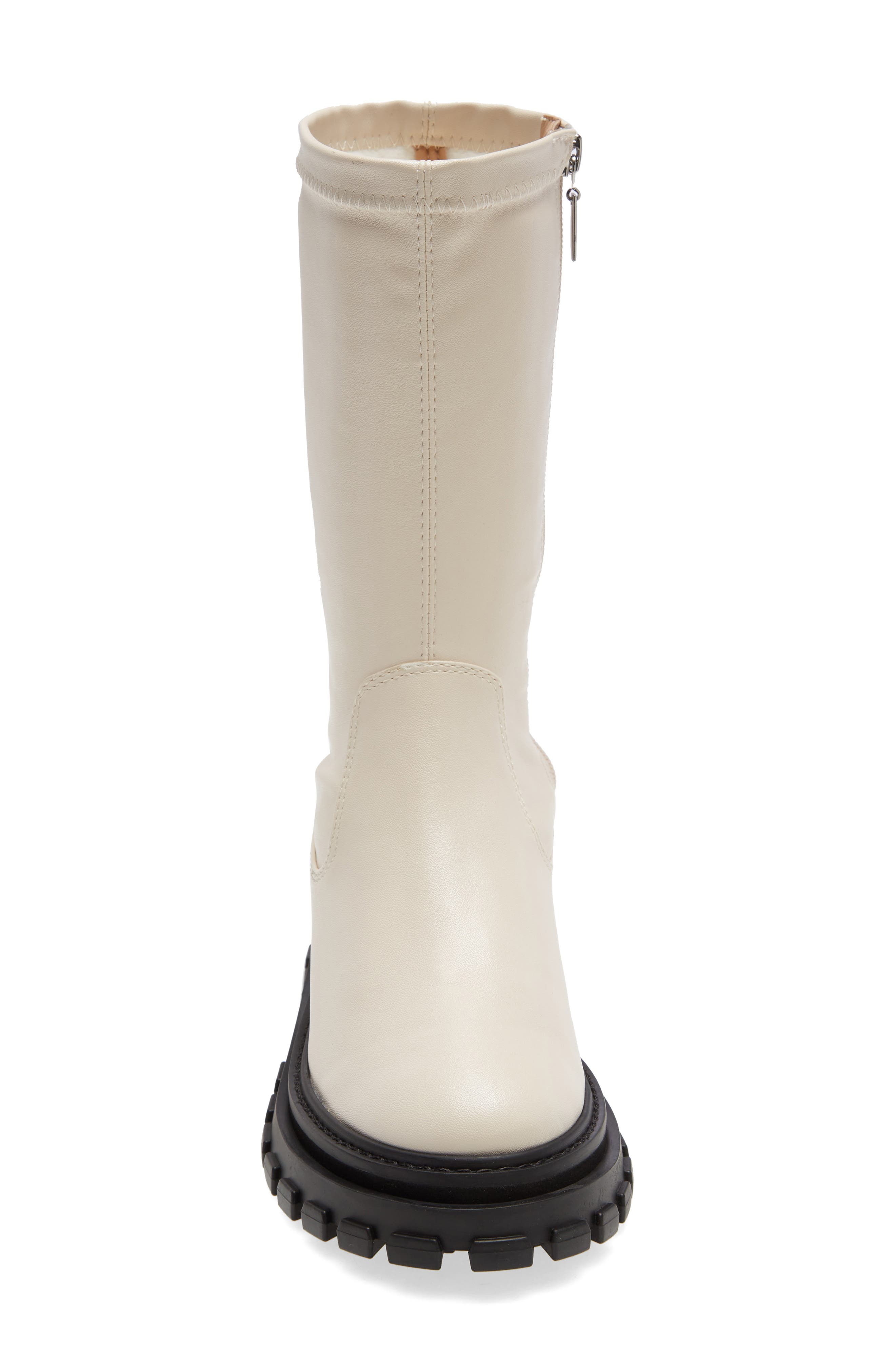 Kendy Lug Sole Boot, Alternate, color, EGG SHELL