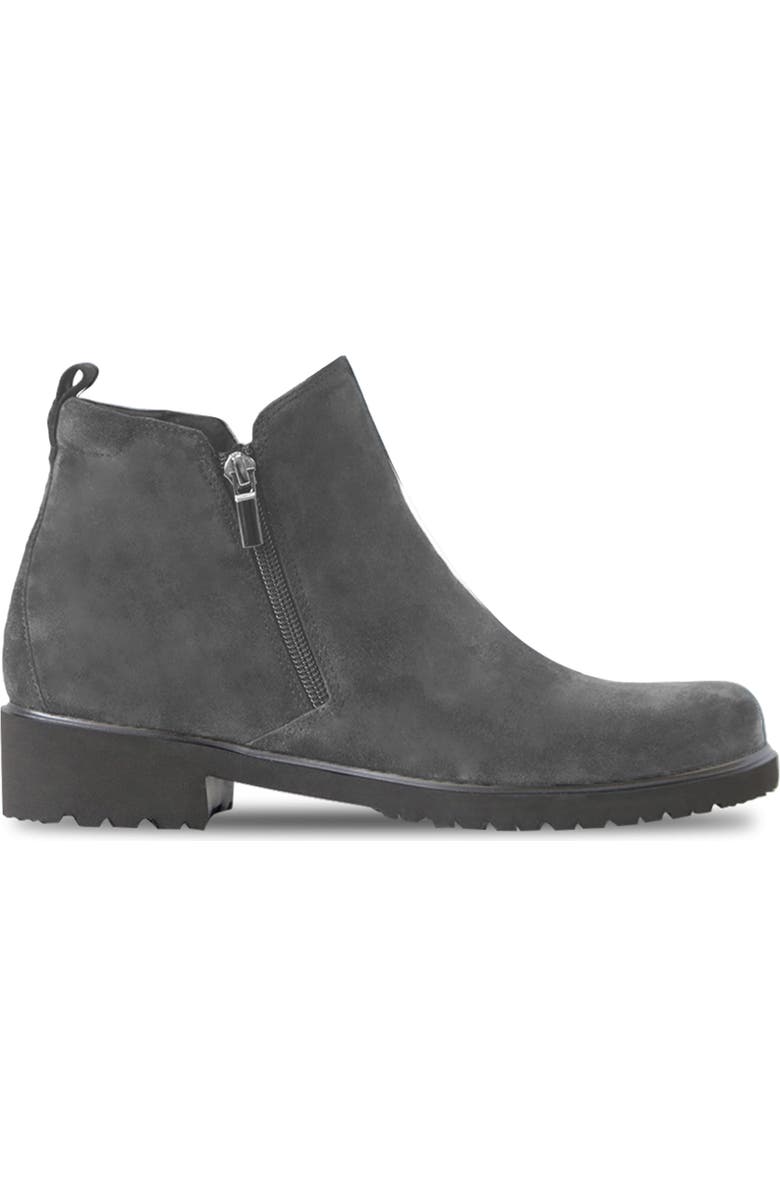 Munro Rourke Water Resistant Bootie, Alternate, color, Charcoal Suede