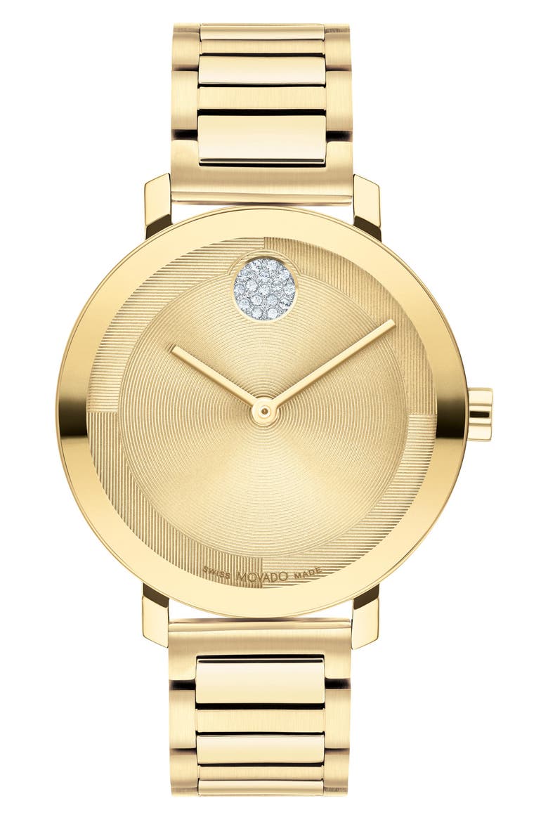 Bold Evolution 2.0 Bracelet Watch, 34mm, Main, color, GOLD