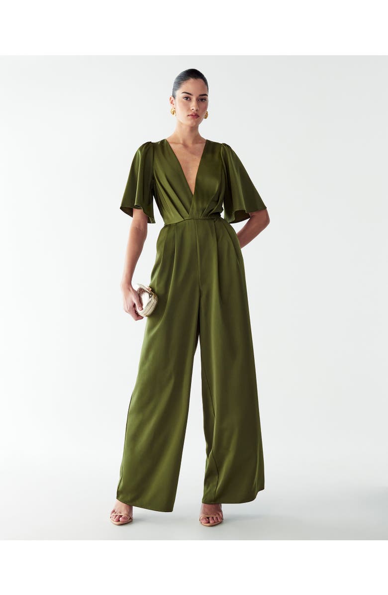 WILLA Omaha Jumpsuit, Alternate, color, Olive Green
