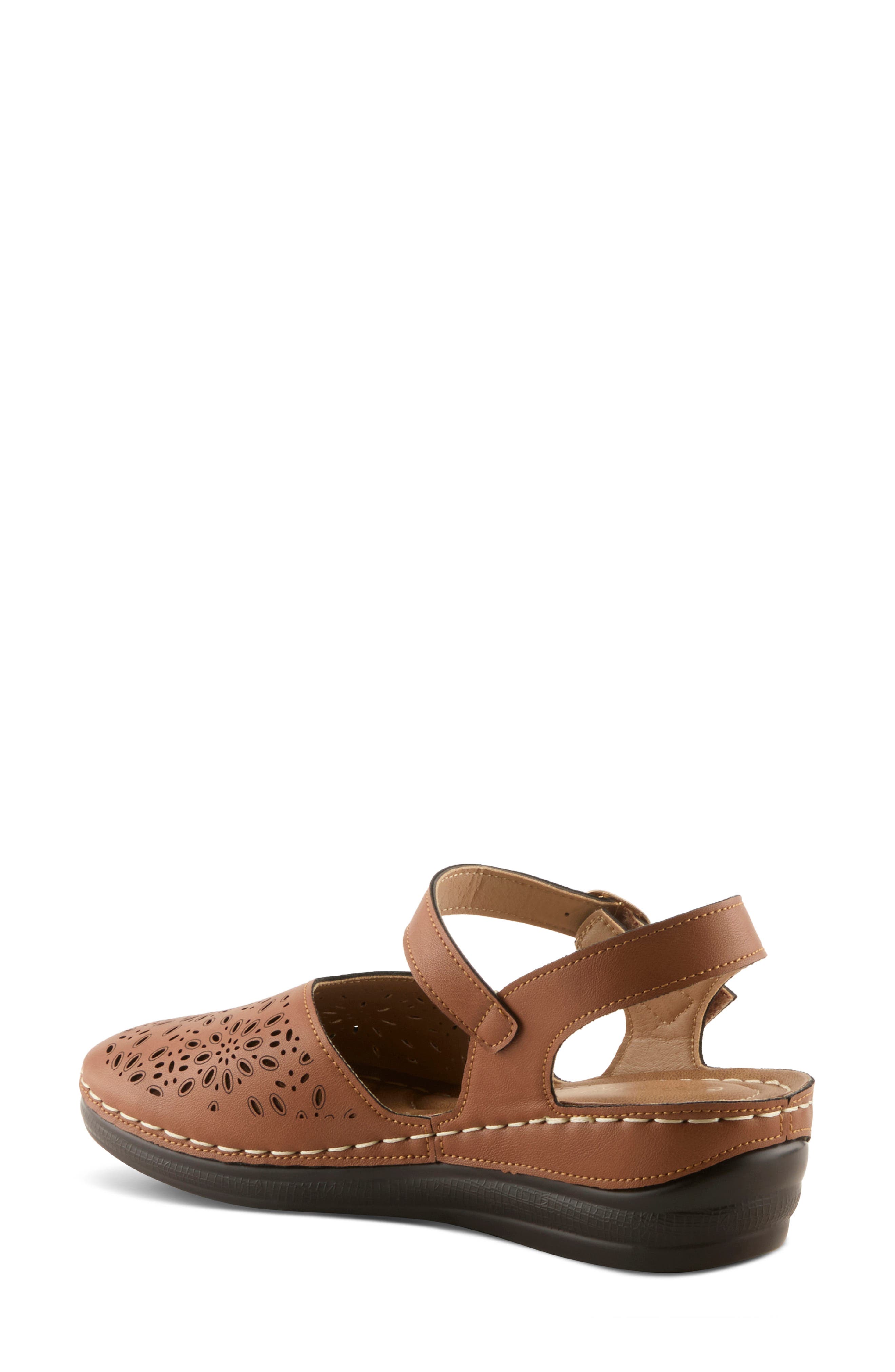 Nougatish Laser Cut Pump, Alternate, color, CAMEL