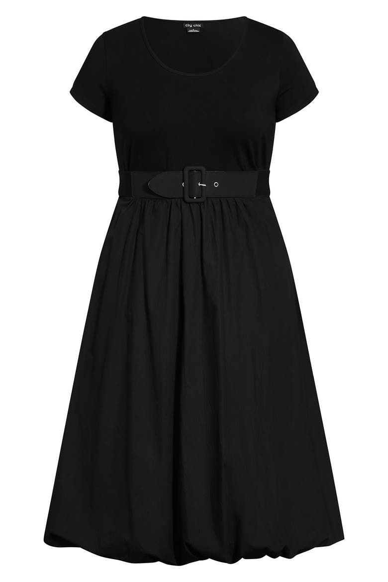Paris Days Belted Midi Dress, Alternate, color, BLACK