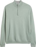 Peter Millar Coolspun Lite Quarter Zip Sweater