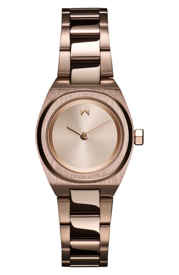 Mvmt Odyssey Ii Quartz Bracelet Watch, 25mm In Gold