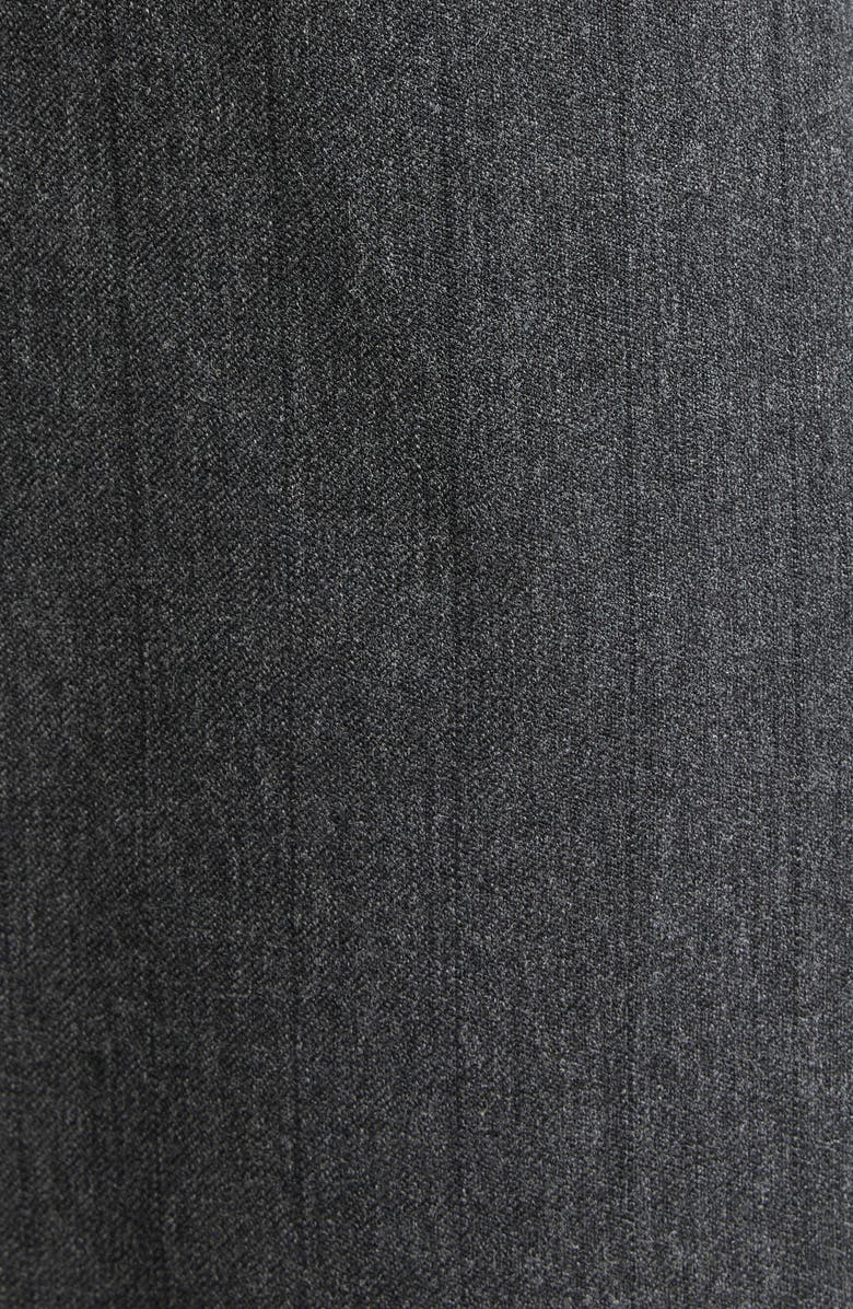 ST. JOHN Pinstripe Luxe Suiting Jacket, Alternate, color, Shadow