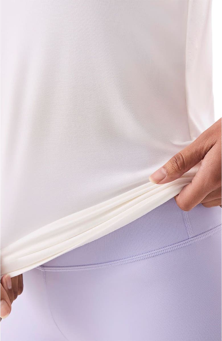 Tavi Fitted Swoop Tank, Alternate, color, Coconut