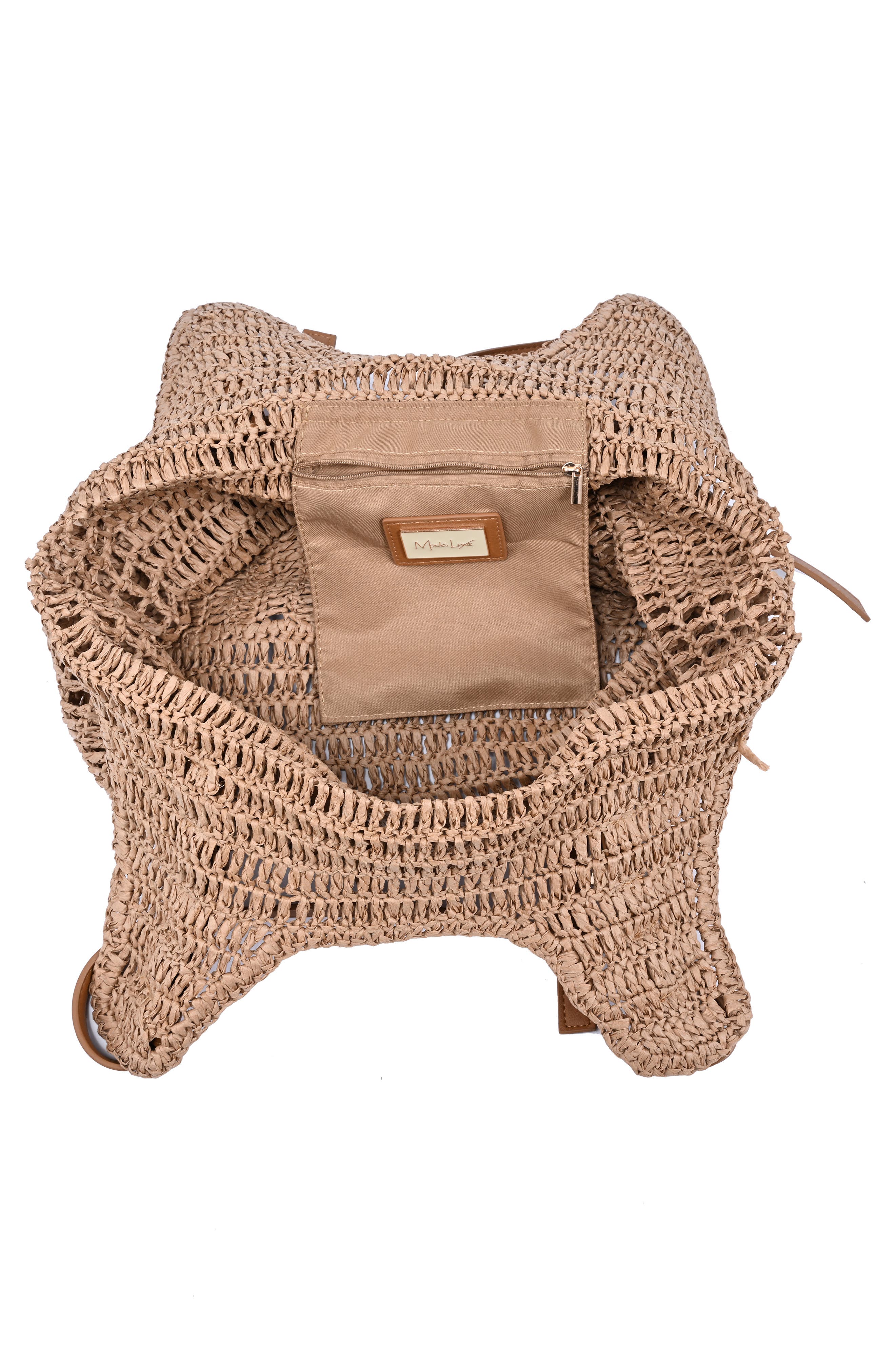 Straw Tote, Alternate, color, NATURAL
