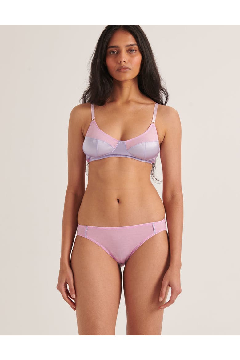 Willow Bralette, Alternate, color, Lavender