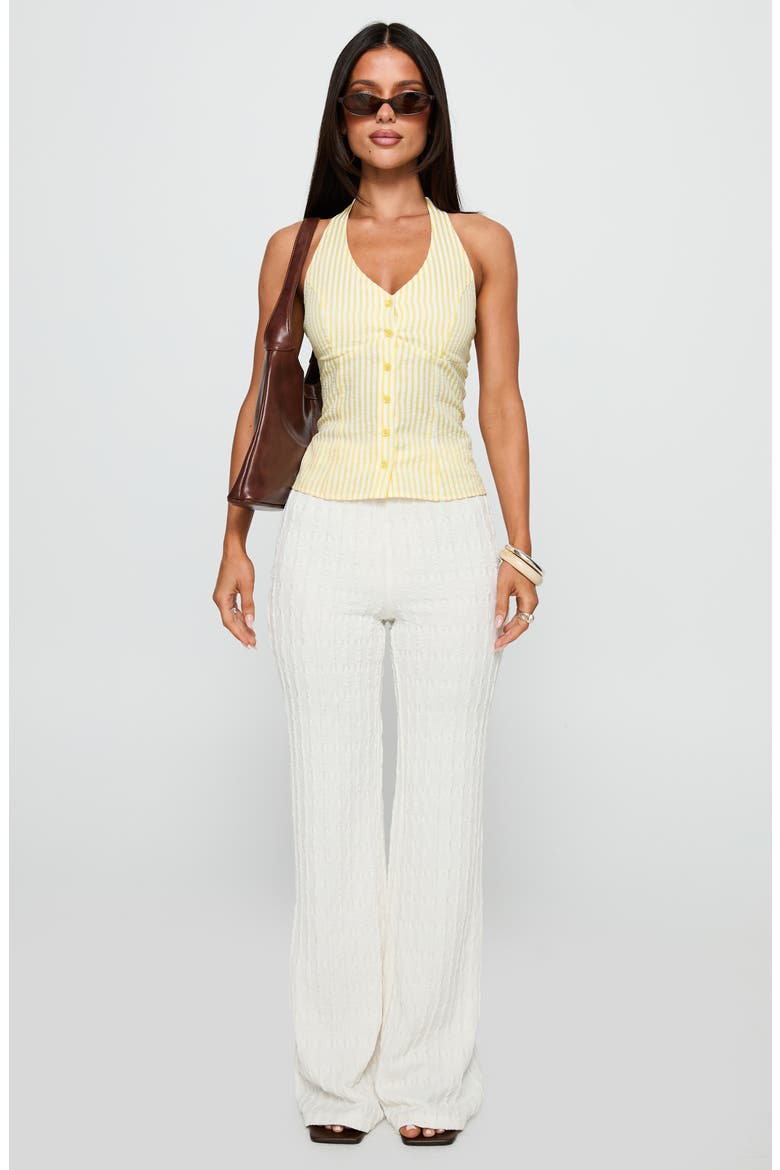 Leisure State Wide Leg Pants, Alternate, color, WHITE