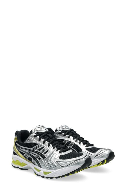 Asics ® Gender Inclusive Gel-kayano® 14 Sneaker In Black/lemon Spark