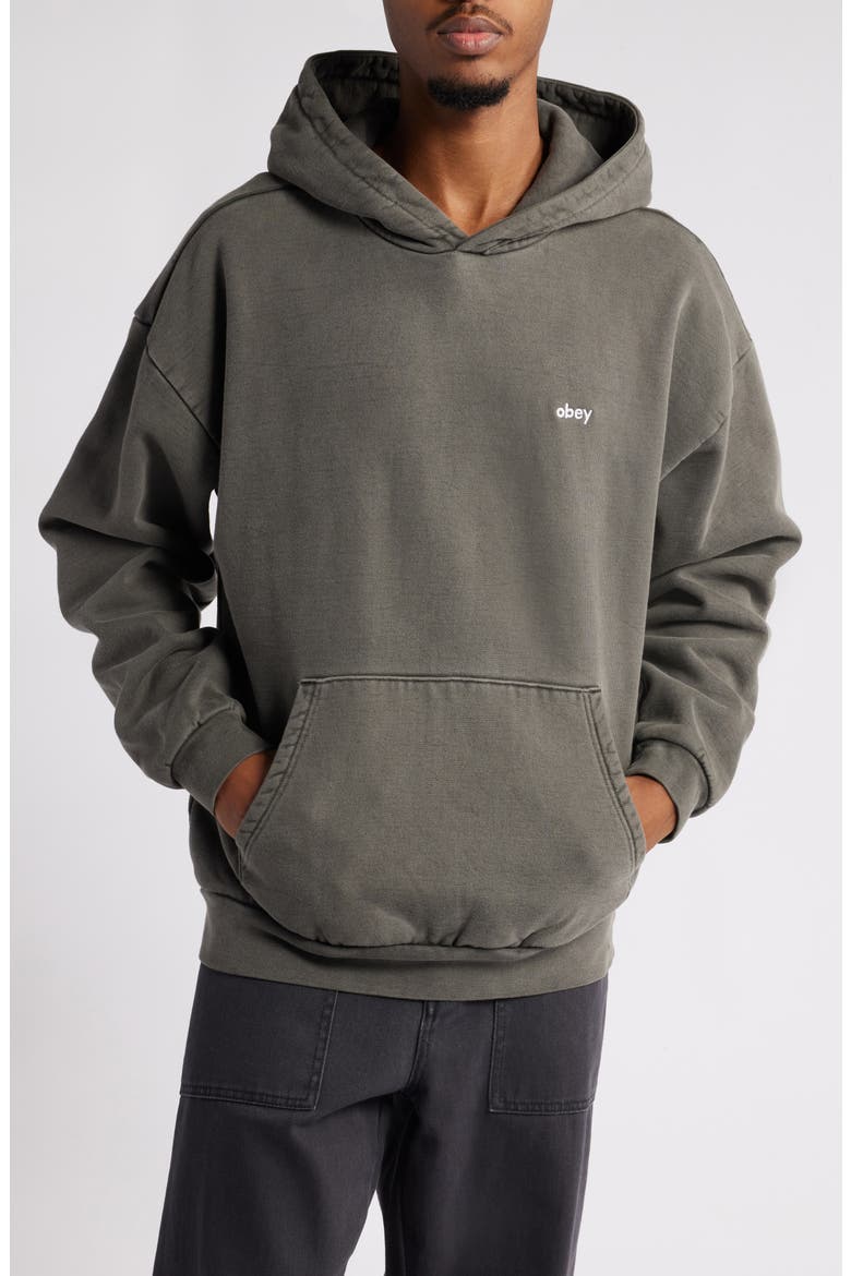 Lowercase Pigment Hoodie, Main, color, PIGMENT DIGITAL BLACK