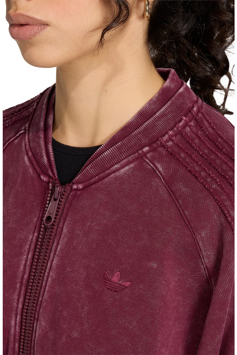 SST Double Layer Track Jacket, Alternate, color, MAROON