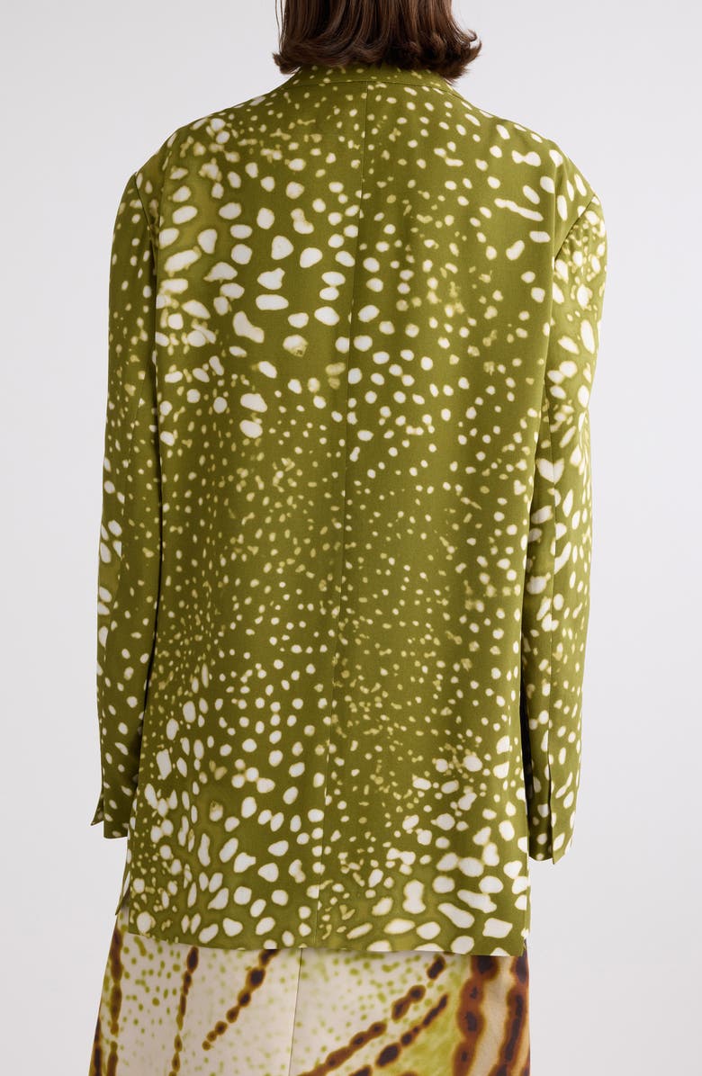 Basti Orchid Spots Single Breasted Blazer