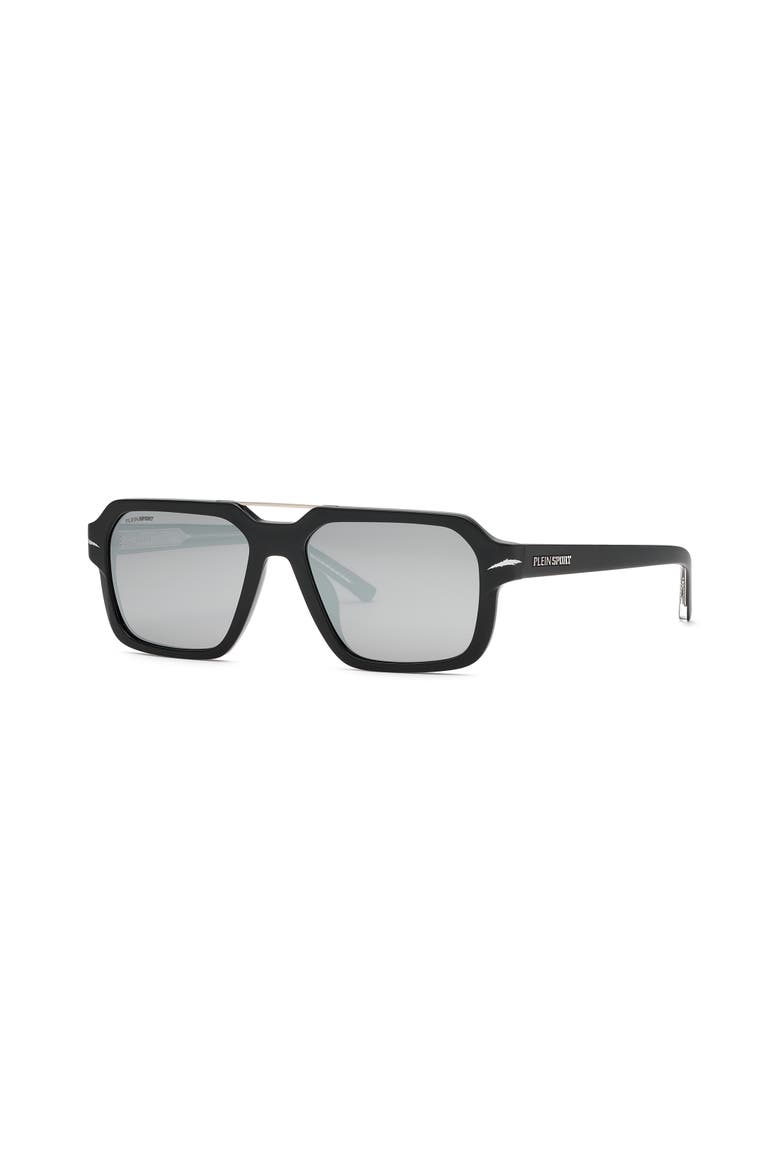 Sunglasses Plein Sport The Flame Men, Alternate, color, black/silver