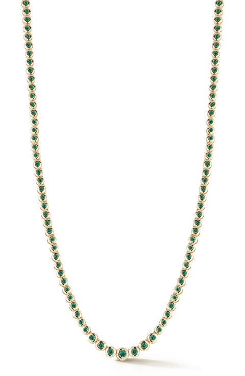 Graduated Tennis Necklace