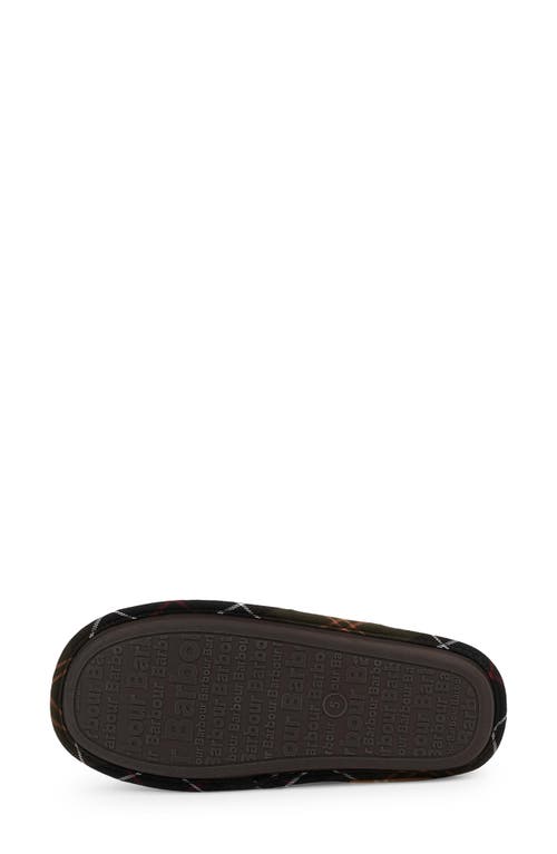 Barbour Simone Mule Slipper In Choco/classic