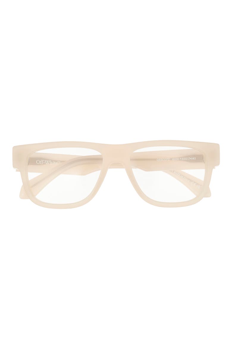 7Z 55mm Optical Glasses, Main, color, BEIGE